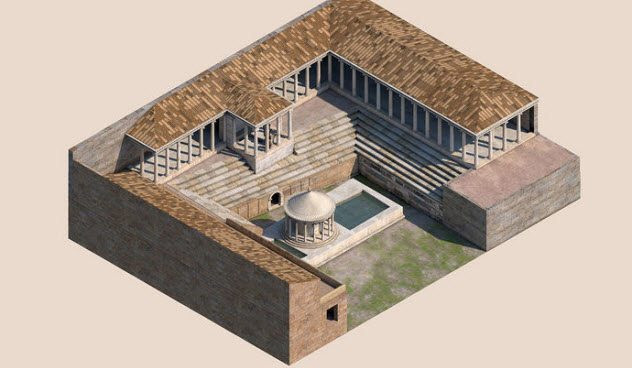 Địa ngục và trần gian trong thần thoại La Mã được miêu tả là được kết nối với nhau bởi một cái hang. Do vậy, chiếc hang này được xem là cổng địa ngục.