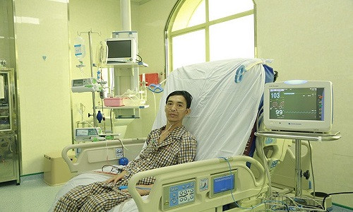 Bệnh nhân Trần Ngọc Hanh được ghép phổi đang phục hồi tốt.
