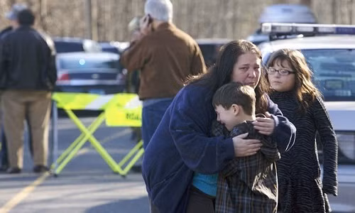 Lanza đã xông vào trường Sandy Hook và nổ súng bắn chết 20 trẻ em và 6 giáo viên. Sau khi gây án, Lanza đã tự sát bằng một phát đạn bắn vào đầu.