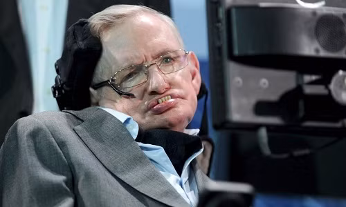 Ông hoàng vật lý Stephen Hawking.