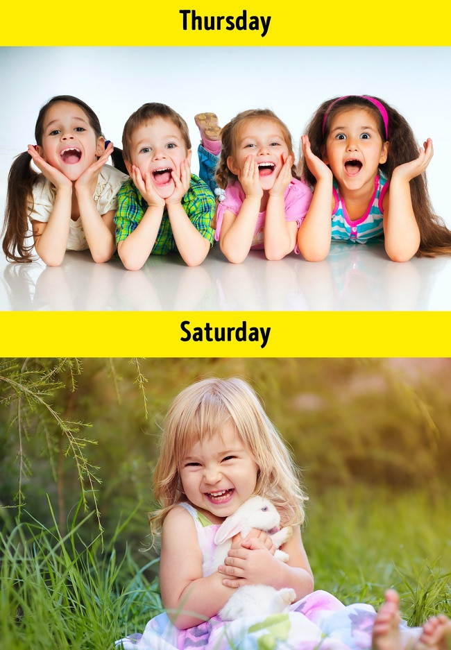 Theo kết quả nghiên cứu của các nhà khoa học, thứ Bảy là ngày có ít trẻ em chào đời hơn so với các ngày khác trong tuần.