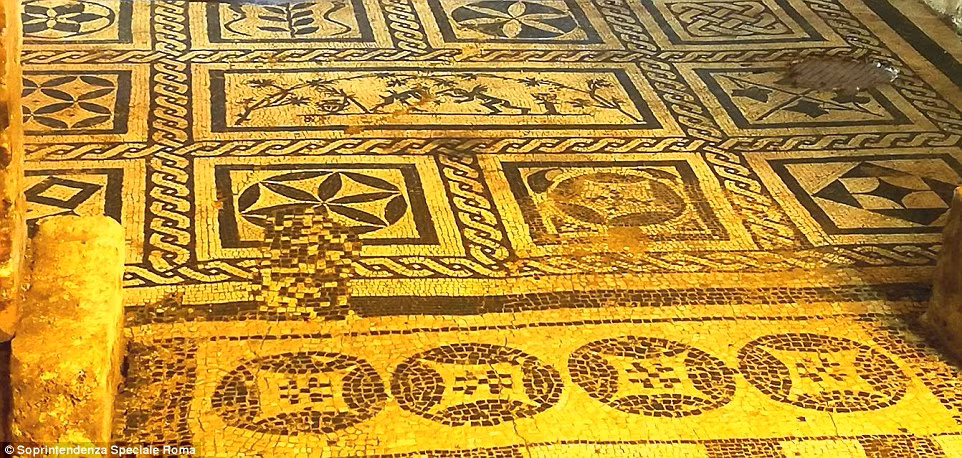 Các chuyên gia cho rằng, dinh thự này bị vùi lấp một cách có chủ ý vào thế kỷ 3 - ngay trước thời điểm Hoàng đế La Mã Aurelian bắt đầu xây dựng các công trình phòng thủ để bảo vệ thành Rome năm 271 sau Công nguyên.