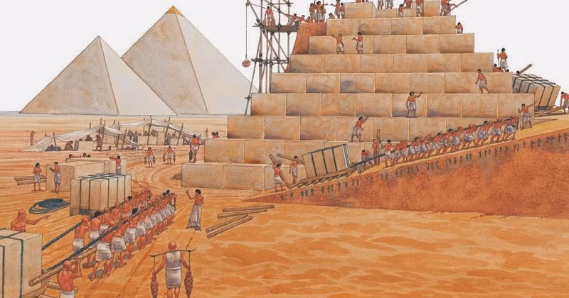 Số lượng công nhân xây dựng nên một kim tự tháp - nơi yên nghỉ của các pharaoh Ai Cập - cũng là bí ẩn khiến nhiều người tò mò.