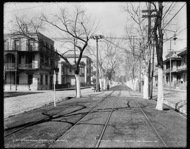 Cuộc sống thanh bình của người dân ở New Orleans, nước Mỹ năm 1900.
