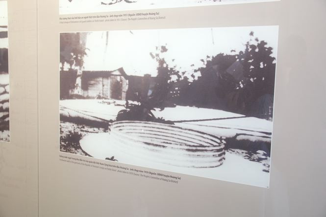 “Đây còn là một địa chỉ phổ biến, giáo dục kiến thức, nhận thức về chủ quyền biển đảo của Tổ quốc cho thế hệ trẻ được tốt hơn. Đồng thời giới thiệu cho du khách, bạn bè quốc tế thấy rõ sự chiếm đóng trái phép của Trung Quốc”, ông Võ Ngọc Đồng nói. Trong ảnh: Bức ảnh giếng nước ngọt trên đảo Hoàng Sa được chụp năm 1959.