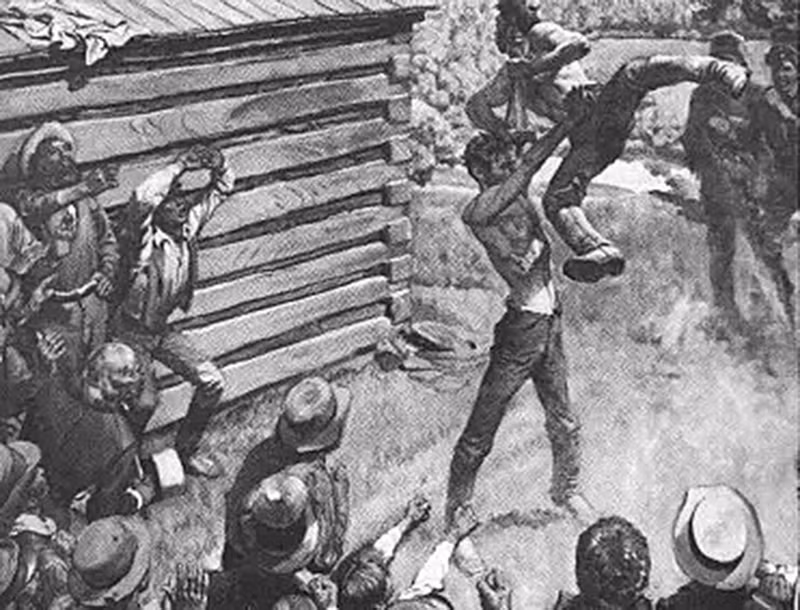 Ngay từ thời thiếu niên, Tổng thống Lincoln rất thích môn đấu vật và có tài năng ở lĩnh vực này.