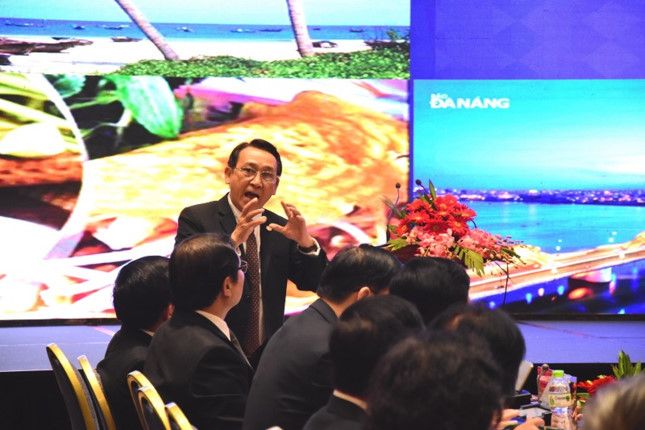 Ông Huỳnh Tấn Vinh, Chủ tịch Hiệp hội Du lịch Đà Nẵng. Ảnh: Dân Việt