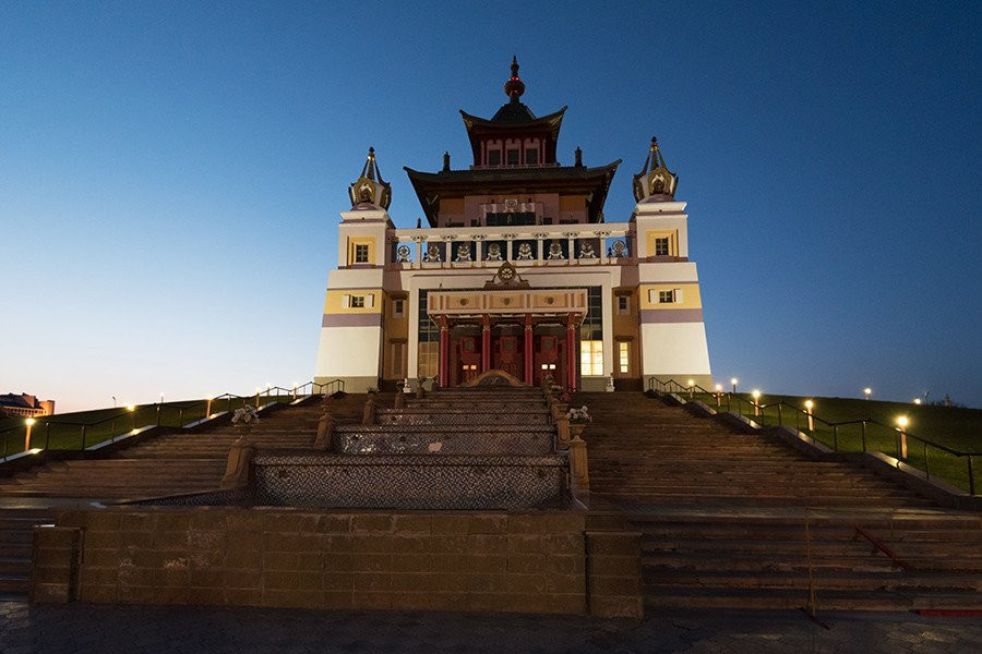 Nơi đây được mệnh danh là trung tâm Phật giáo lớn nhất của nước Nga và của cả châu Âu. (Ảnh: TASS)