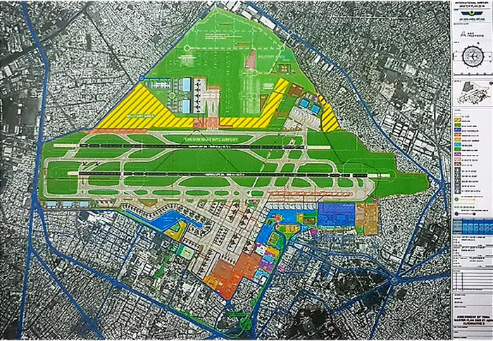Phương án nâng cấp Tân Sơn Nhất được ADPI đề xuất - Ảnh: TUẤN PHÙNG (chụp lại)