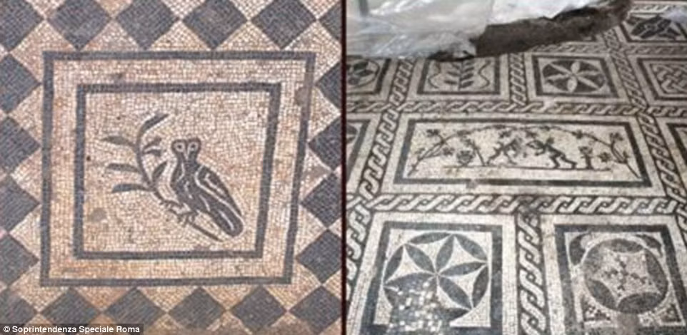 Dinh thự của chỉ huy quân đội La Mã thời cổ đại có ít nhất 14 căn phòng, 1 đài phun nước ở giữa sân.