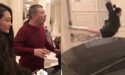 Nữ nghệ sĩ trẻ bị ép phải múa mua vui khi dự tiệc với Phùng Tiểu Cương và Cát Ưu.