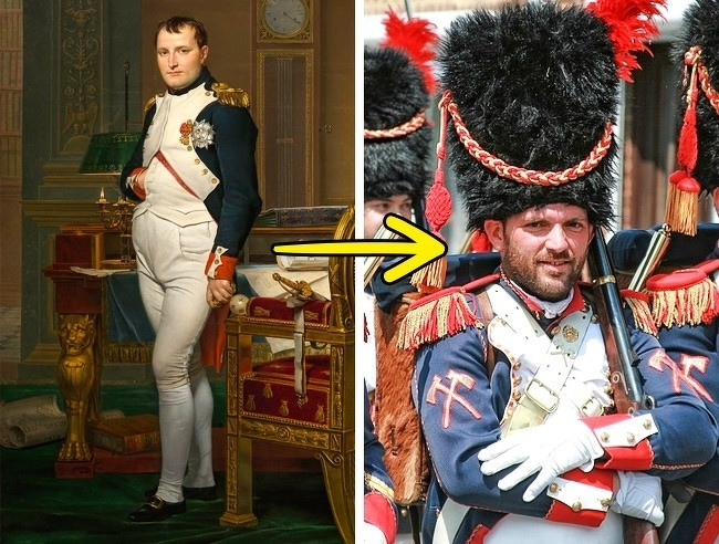  1. Nút tay áo. Ngày nay những chiếc nút trên tay áo có tác dụng để trang trí, nhưng trên thực tế chúng đã được phát minh bởi Napoléon Bonaparte. Sự thật là ông đã ra lệnh may những chiếc nút này lên ống tay áo của binh lính để buộc họ không dùng chúng lau nước mũi.