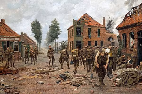 Khi nhìn thấy ánh mắt tuyệt vọng của người lính Đức trên, binh nhì Tandey động lòng trắc ẩn và hạ súng xuống, không bắn chết đối phương.