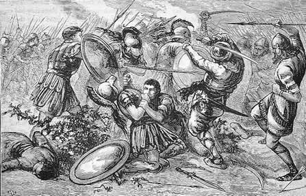 Vào thế kỷ 6 trước Công nguyên, trận Pelusium giữa người Ba Tư và người Ai Cập ghi nhận một chiến thuật quân sự đặc biệt được sử dụng. Trong trận chiến này, quân đội Ba Tư biết người Ai Cập tôn thờ mèo và coi đó là biểu tượng của nữ thần Bastet.