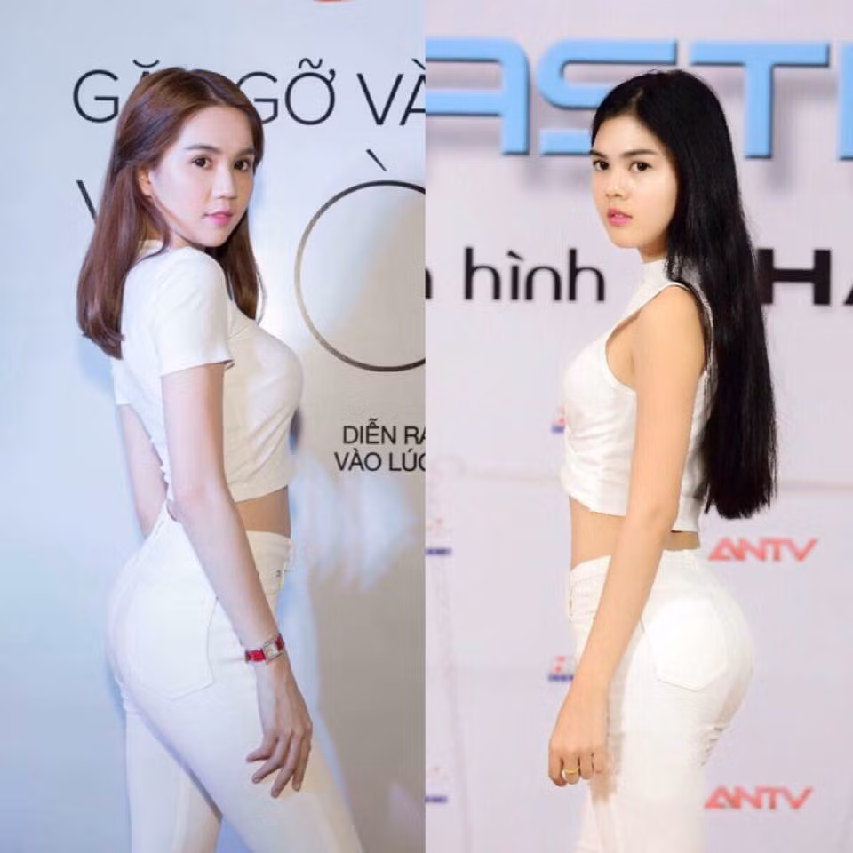 Sự trùng hợp đến kỳ lạ từ cái tên cho đến cuộc đời của 2 người đẹp song Trinh liên tục được báo chí nhắc đến sau khi Khánh My tung MV đầu tay có tên Be strong có sự xuất hiện của Lê Ngọc Trinh. Được biết, cô gái 20 tuổi này đã xuất hiện trong showbiz một thời gian nhưng chưa tạo được nhiều ấn tượng qua các vai diễn, công việc chính của cô chủ yếu là làm người mẫu ảnh và đi sự kiện.