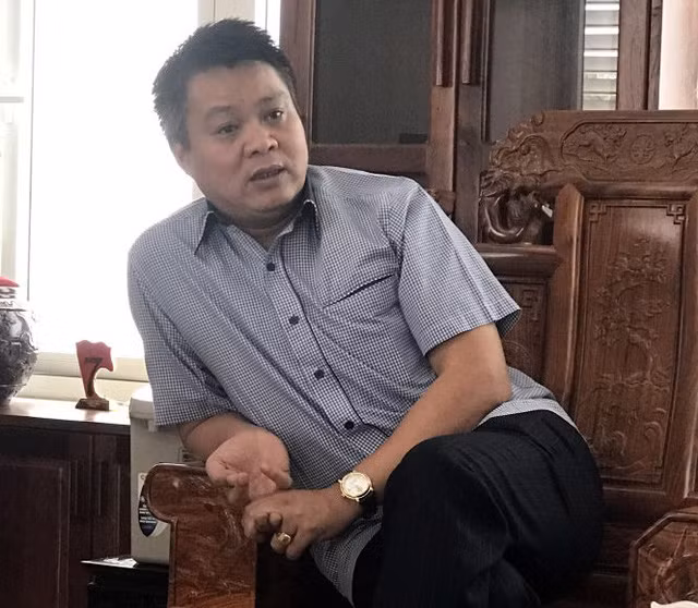 Giám đốc Sở Tài nguyên - Môi trường Yên Bái Phạm Sỹ Quý. Nguồn ảnh: Tuổi Trẻ