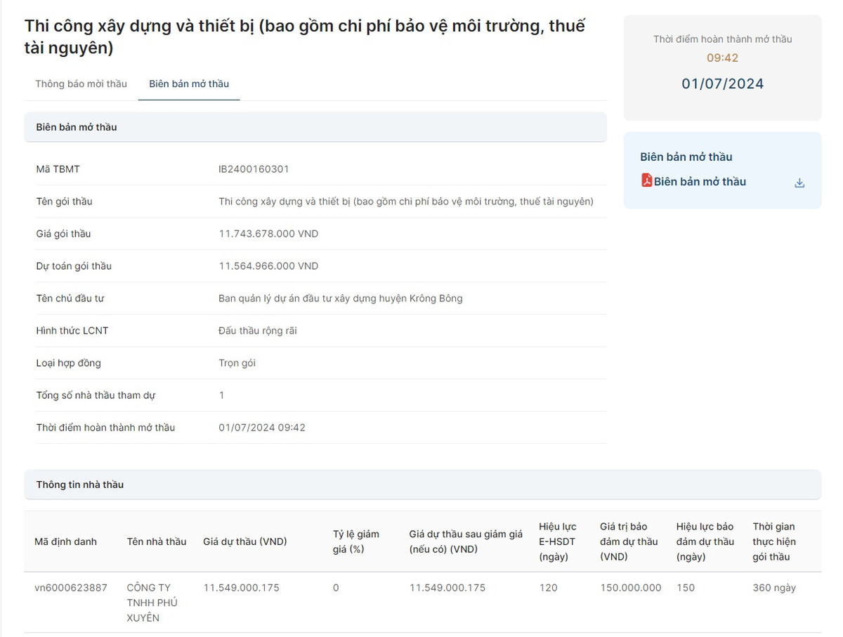 Gói thầu hơn 4 tỷ của Điện lực Bình Dương về tay ai? Goi thau hon 4 ty cua Dien luc Binh Duong ve tay ai?