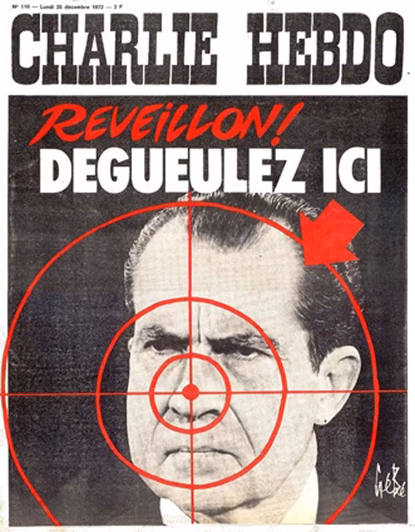 Gậy ông đập lưng ông. Hội nghị Paris chuẩn bị ký kết, Mỹ mở chiến dịch sử dụng B 52 ném bom miền Bắc VN tháng 12/1972. Nixon đã bị nhằm trúng. Việc ném bom đã làm Mỹ phải đi đến ký kết chấm dứt chiến tranh VN.
