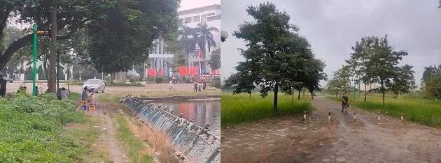 Mặc dù công viên xuống cấp, tiềm ẩn nguy hiểm nhưng vì thiếu không gian công cộng nên hàng ngày nhiều người vẫn vào công viên chơi, tập thể dục.