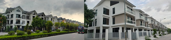 Tại Khu đô thị Dương Nội, hàng trăm căn biệt thự, liền kề đã được xây dựng và bàn giao cho khách hàng từ khoảng năm 2018 - 2019. Tuy nhiên, đến nay, số lượng căn hộ chưa đưa vào sử dụng rất lớn. Nhiều căn liền kề, biệt thự đang rơi tình trạng bỏ không, cỏ mọc. 