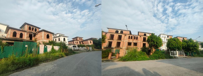 Khu biệt thự thấp tầng nằm trong Khu đô thị Nam An Khánh do Công ty CP Đầu tư phát triển đô thị và khu công nghiệp Sông Đà (Sudico) làm chủ đầu tư từng được ví như thiên đường cuộc sống, đã xây dựng phần thô xong từ lâu nhưng tới nay vẫn vắng bóng người ở. 