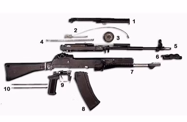 Súng có chế độ nạp đạn tự động đặc biệt kết hợp giữa áp lực khí nén và trích khí, hay còn được gọi là trích khí kết hợp lùi dài có chia xung giữ chậm thế hệ mới, được gọi với thuật ngữ “lùi chia xung” cho phép phân bổ độ giật của súng giúp xạ thủ tối ưu độ chụm của đạn.