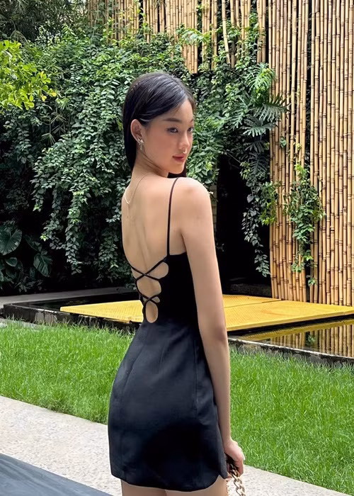 Ở cuộc thi Hoa hậu Thế giới Việt Nam 2022, Bé Quyên dừng chân ở top 10 chung cuộc. Ảnh: FBNV