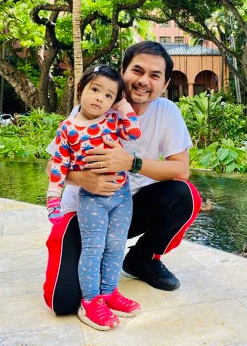 Con gái Đức Tiến chào đời vào tháng 7/2020, tên Phương Mai, tên thân mật là Mèo.