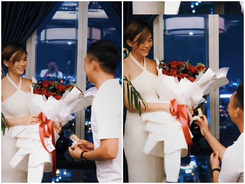 Mâu Thủy được bạn trai cầu hôn vào tháng 7/2022. Người đẹp đợi đến khi con chào đời, cứng cáp mới nghĩ đến chuyện tổ chức đám cưới.