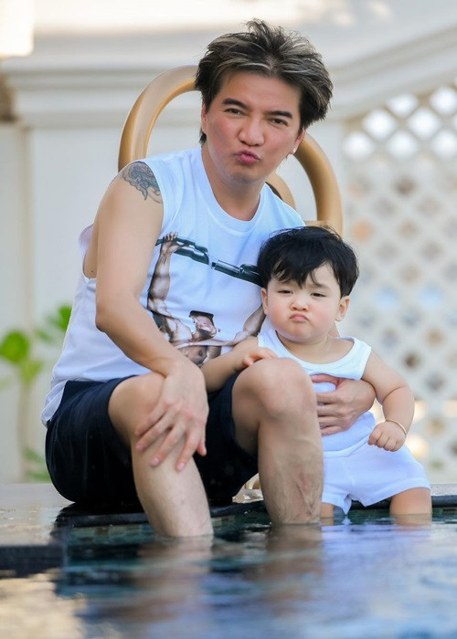 Con trai Đàm Vĩnh Hưng được yêu mến ngay từ khi lộ diện.