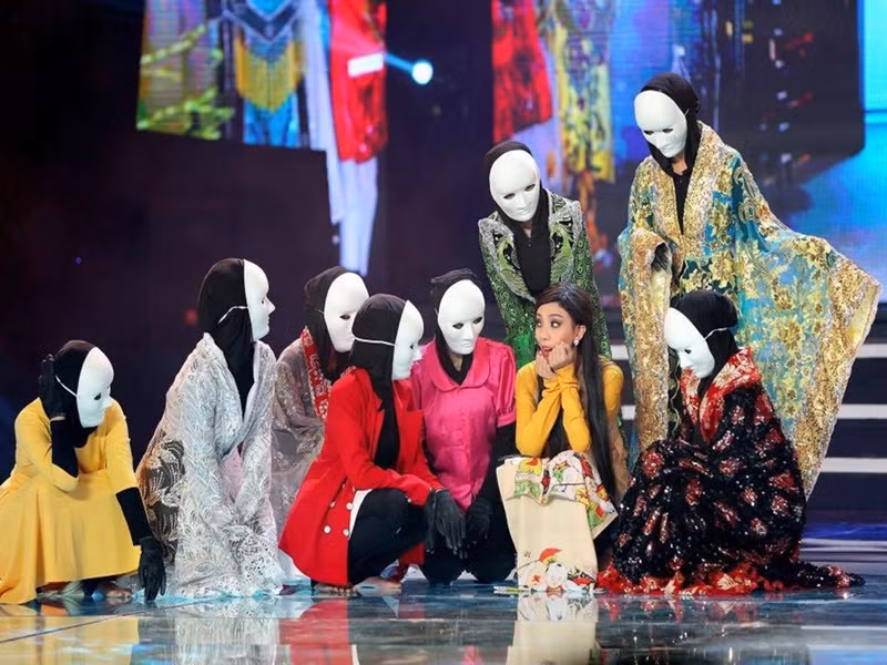 Thu Trang còn được mời tham gia nhiều gameshow hài.