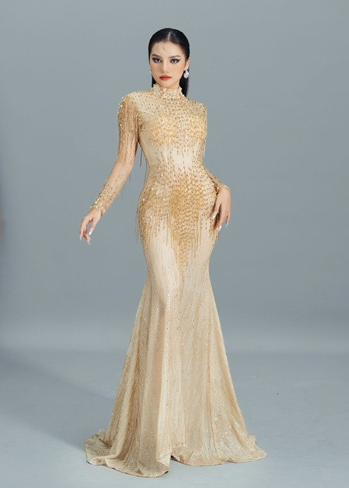 Hương Ly giành ngôi vị Á hậu 1 cuộc thi Hoa hậu Hoàn cầu Việt Nam 2022. Ảnh: BTC