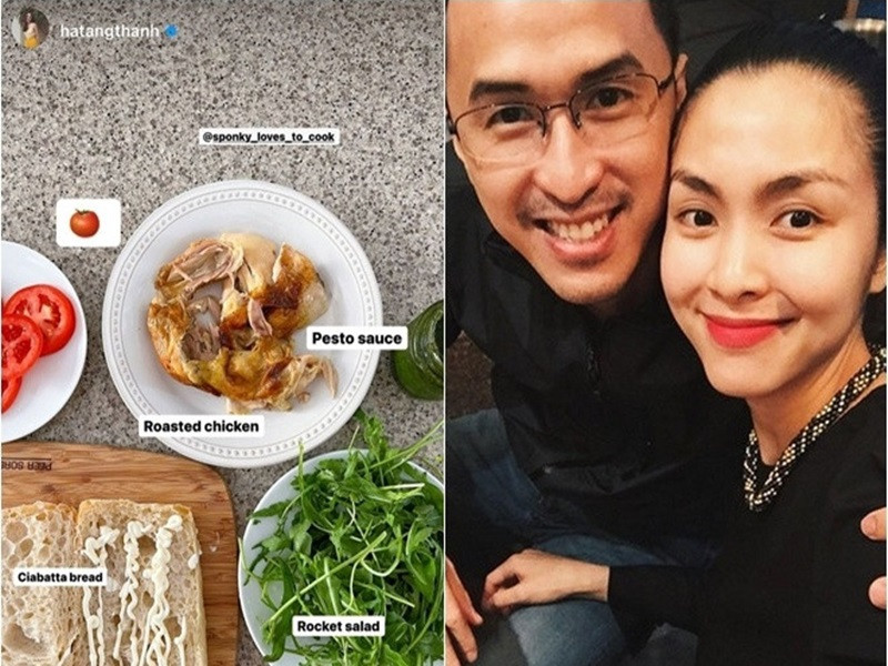 Tăng Thanh Hà có tài lẻ nấu nướng. Từ món Á đến món Âu, từ những món ăn đơn giản đến phức tạp, “ngọc nữ” đều nấu được và bày biện vô cùng đẹp mắt. Ảnh: Vietnamnet