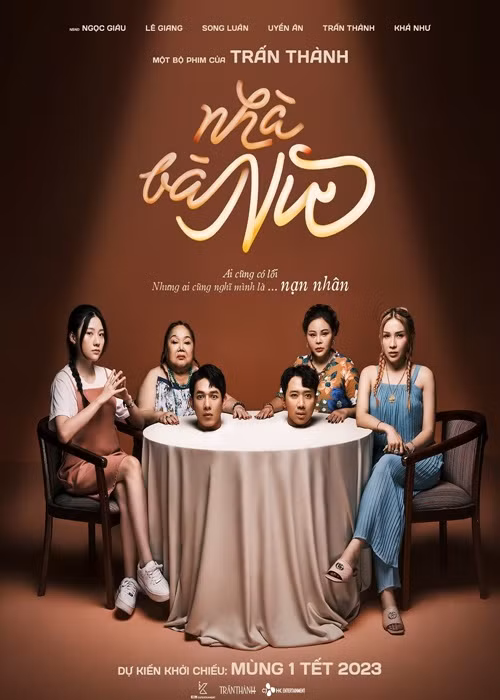 Thị trường phim Tết 2023 đang nóng dần. Phim Việt dành cho mùa Tết gồm “Nhà bà Nữ”, “Chị chị em em 2”, “Siêu lừa gặp siêu lầy”. Ảnh: Đời sống pháp luật