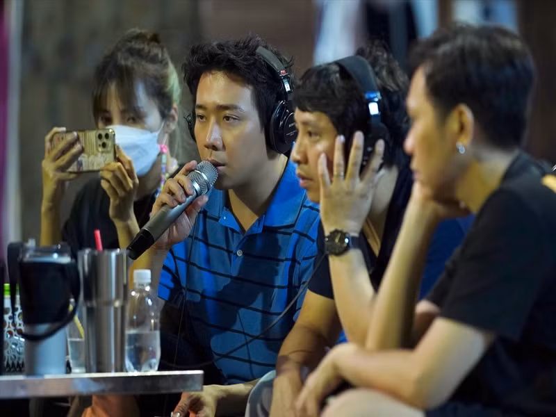 "Nhà bà Nữ” dự kiến ra mắt vào Mùng 1 Tết Nguyên Đán 2023. Trấn Thành vừa làm đạo diễn vừa đóng một vai phụ. Ảnh: Lao động