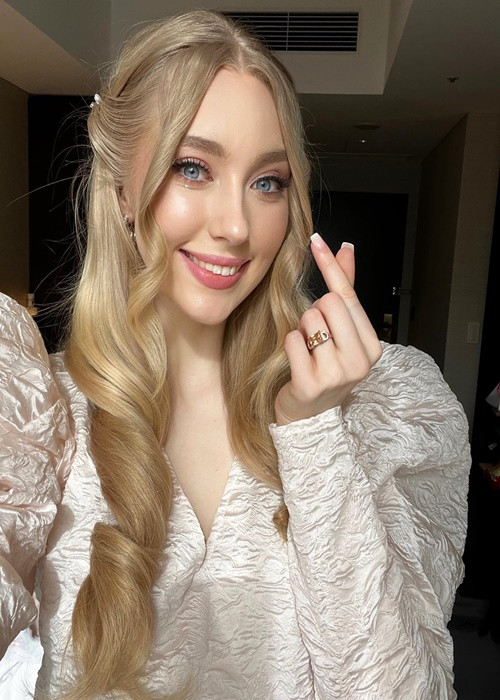 Đại diện Đức thuộc nhóm thí sinh được chú ý khi cuộc thi Hoa hậu Quốc tế 2022 bắt đầu diễn ra. Ảnh: Instagram