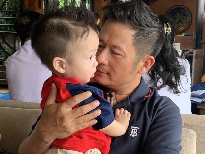 Bé Benly lộ diện cách đây ít tháng. Ảnh: Lao động