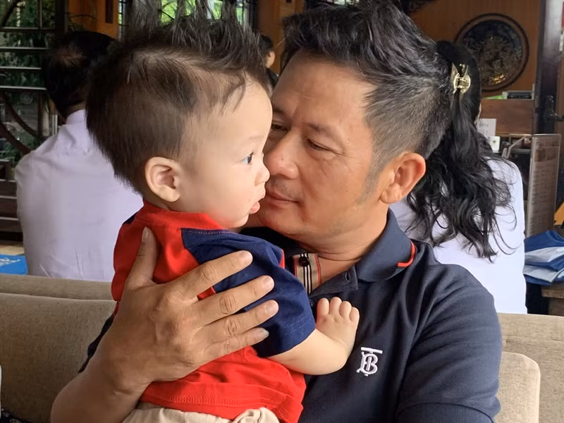 Bé Benly lộ diện cách đây ít tháng. Ảnh: Lao động