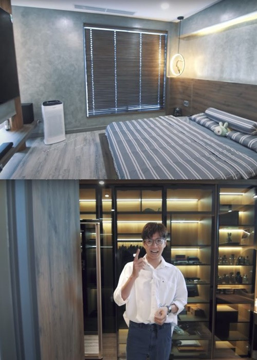 Ngô Kiến Huy hiện tại sống trong một penthouse. Nam ca sĩ tậu căn hộ này dịp Tết Nguyên đán 2022. Ảnh: Yan