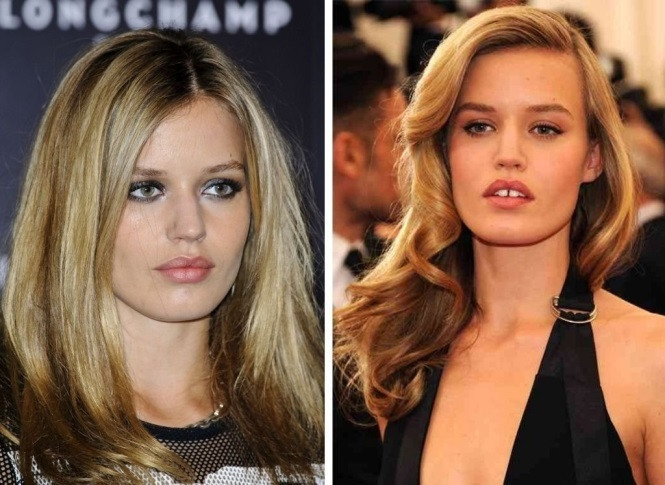 Nếu đã quá nhàm chán với những nhan sắc được tô vẽ theo cùng một khuôn mẫu, hãy ngắm nhìn nhan sắc của Mick Jagger. Georgia May Jagger quá xinh đẹp nên chẳng có gì lạ khi cô sớm trở thành người mẫu được săn đón. Cô có đôi môi hài hòa với đường viền rõ ràng, đặc biệt là khe hở giữa răng cửa gây chú ý.