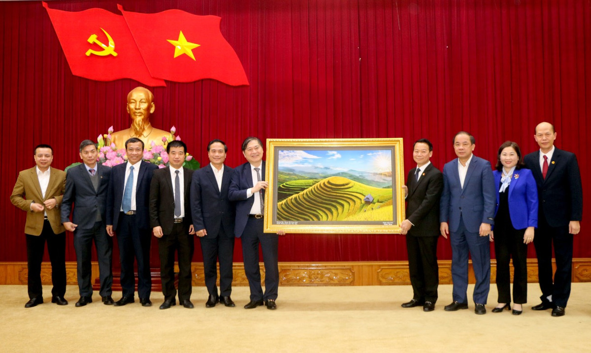 Dang doan Lien hiep Hoi Viet Nam lam viec voi Tinh uy Yen Bai-Hinh-5