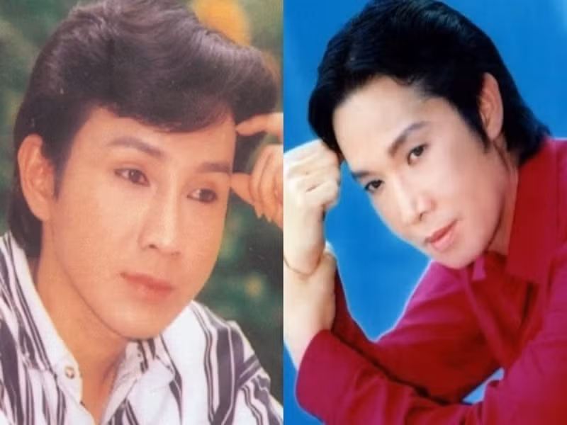 Vũ Luân giống nghệ sĩ Vũ Linh từ gương mặt đến dáng dấp, tướng đi, cách hát và diễn xuất nên được Vũ Linh (phải) nhận làm con nuôi, dạy dỗ và nâng đỡ vào nghề. Ảnh: Lao động