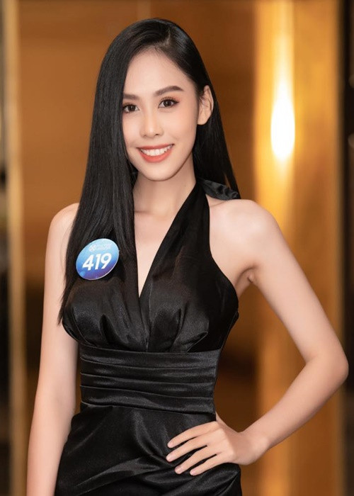 Ngoài top 3 Người đẹp tài năng, Ngọc Hằng còn lọt top 3 Người đẹp thể thao. Ảnh: FBNV