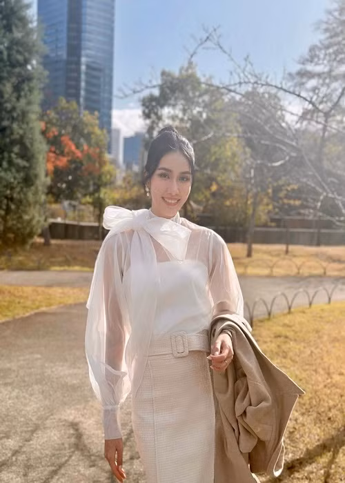 Có 2 năm chuẩn bị cho cuộc thi, Phương Anh càng được nhiều khán giả đặt kỳ vọng sẽ đoạt danh hiệu Hoa hậu Quốc tế.