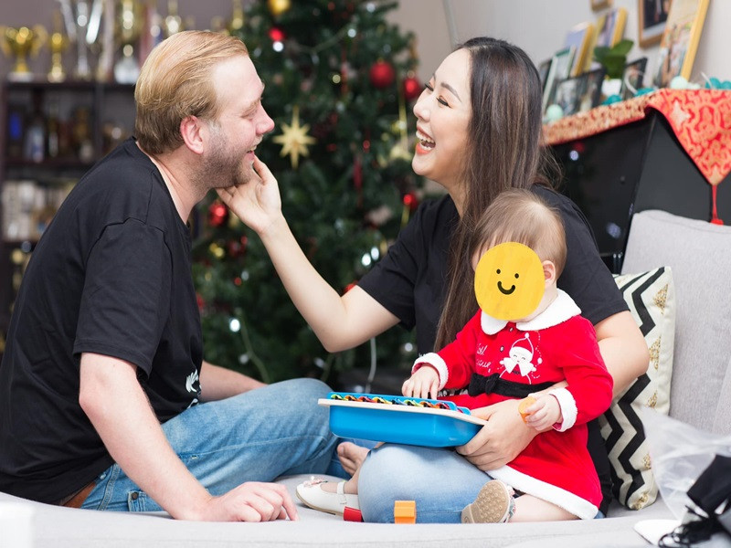 Con gái của Phương Lan tên Lan Vy, tiếng Anh là Livia.