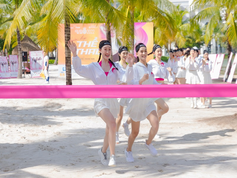 Top 35 tham gia phần thi chạy cự ly ngắn. Các thí sinh được chia thành 4 nhóm khác nhau và chạy với cự ly 50 m.