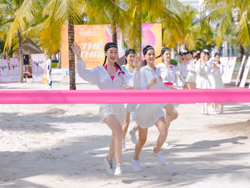 Top 35 tham gia phần thi chạy cự ly ngắn. Các thí sinh được chia thành 4 nhóm khác nhau và chạy với cự ly 50 m.