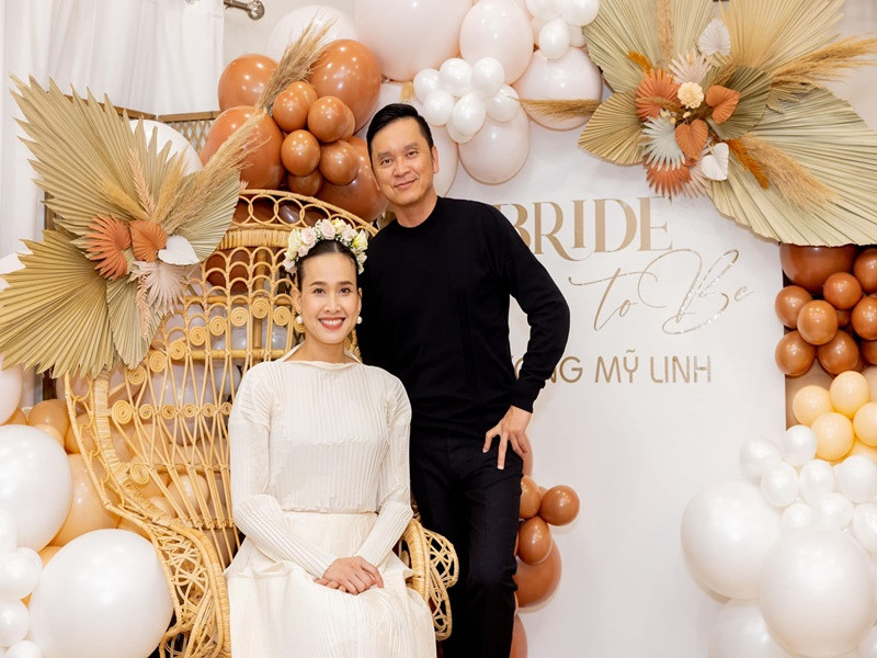 Dương Mỹ Linh tổ chức tiệc độc thân 1 ngày trước đám cưới. Ảnh: FBNV