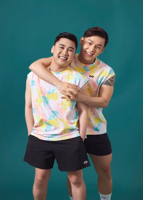 Không chỉ An Nguy, nhiều sao Việt cũng có mối tình đồng tính hạnh phúc. Don Nguyễn là một trong số đó. "Thánh hát nhép" đang hẹn hò Mai Thanh Tú. Ảnh: FBNV