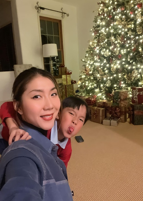 Sau 8 năm định cư ở Mỹ, Ngọc Quyên mua một căn nhà khang trang.